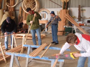 Auto-construire sa yourte, un jeu d'enfant !